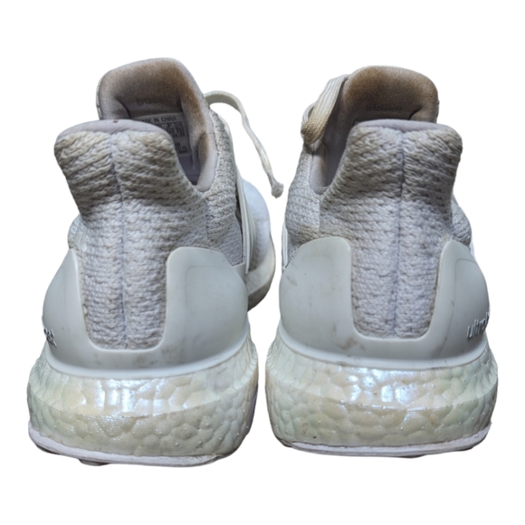 Adidas white Ultra boost YYA 606001 Supportive cloud running shoes EUC Women's 9 - Picture 7 of 7